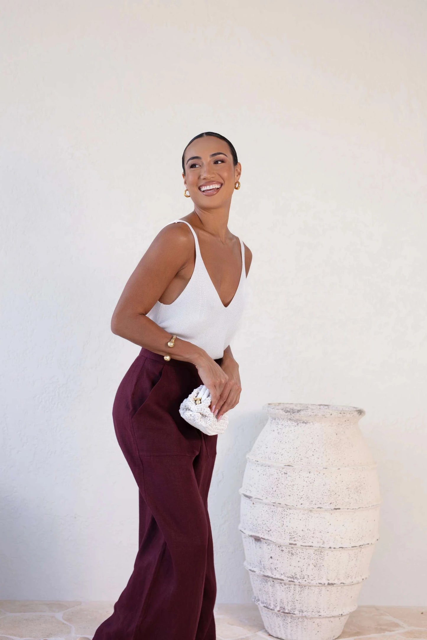 W.two - The Trulli Linen Trousers