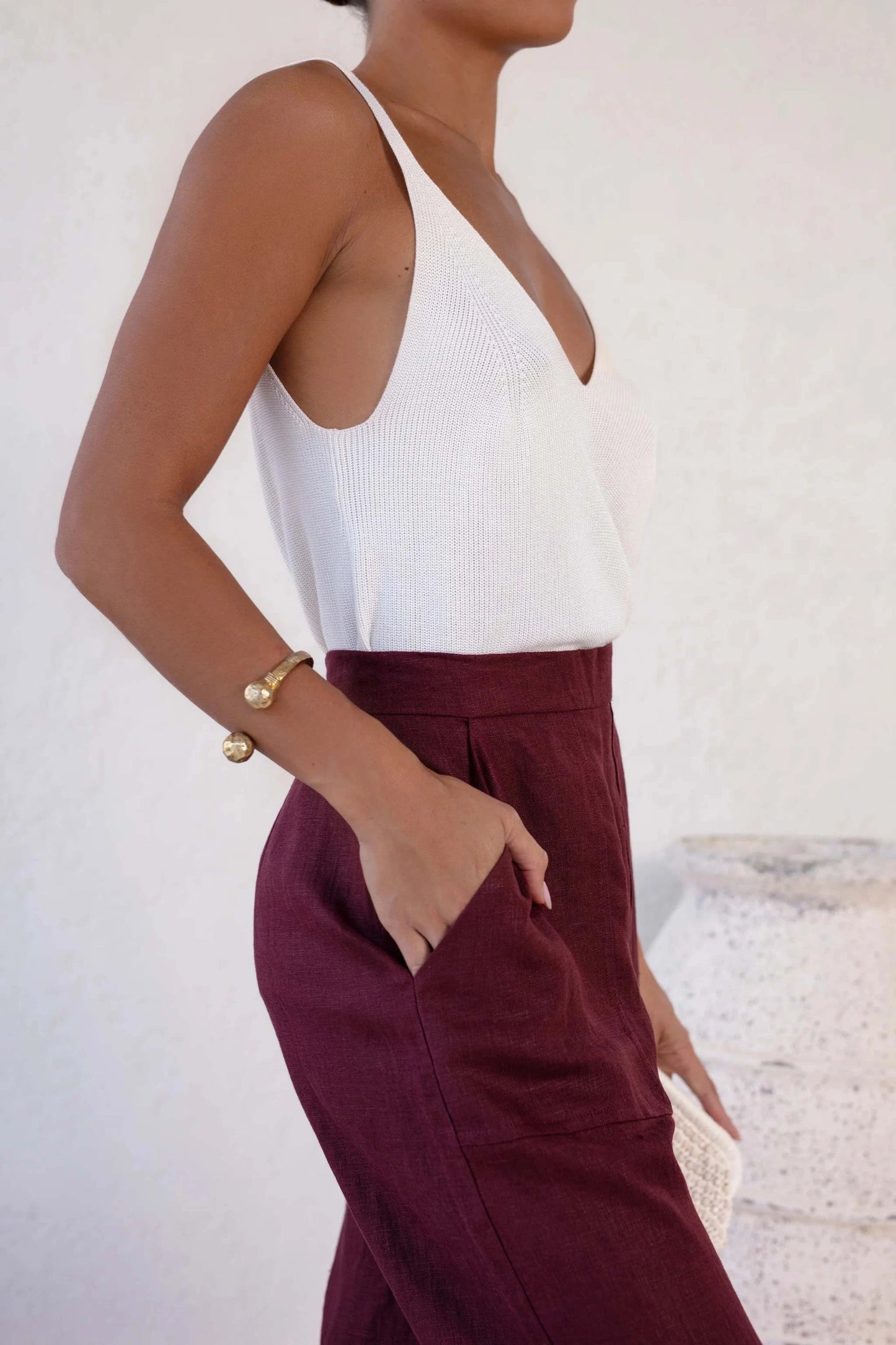 W.two - The Trulli Linen Trousers