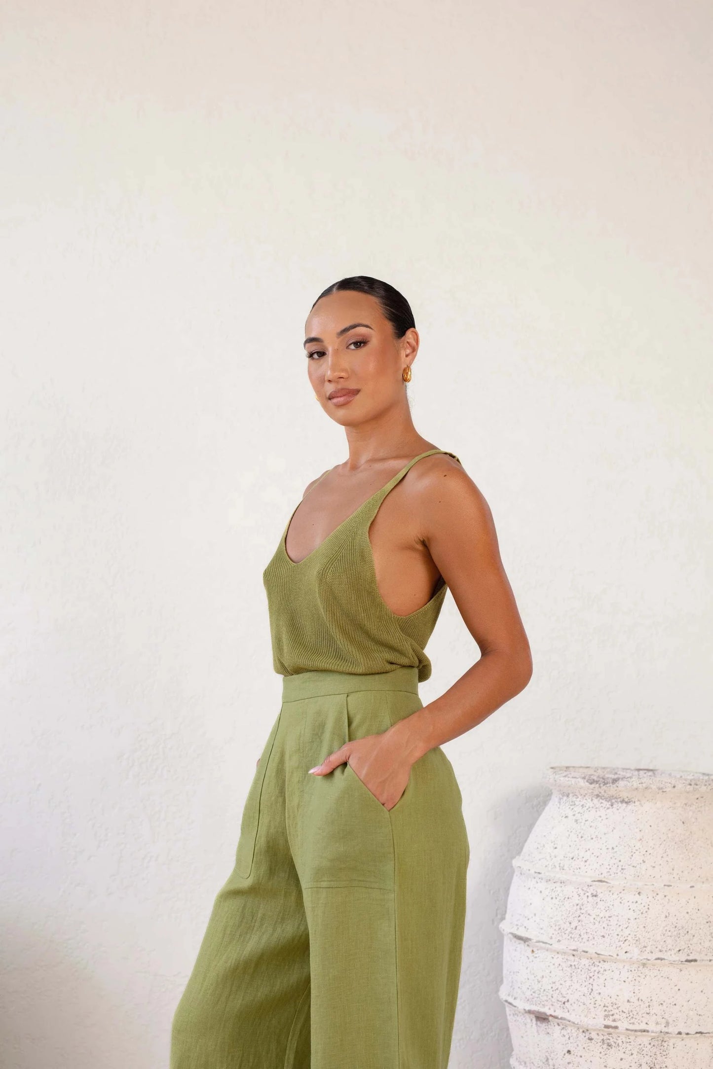 W.two - The Trulli Linen Trousers