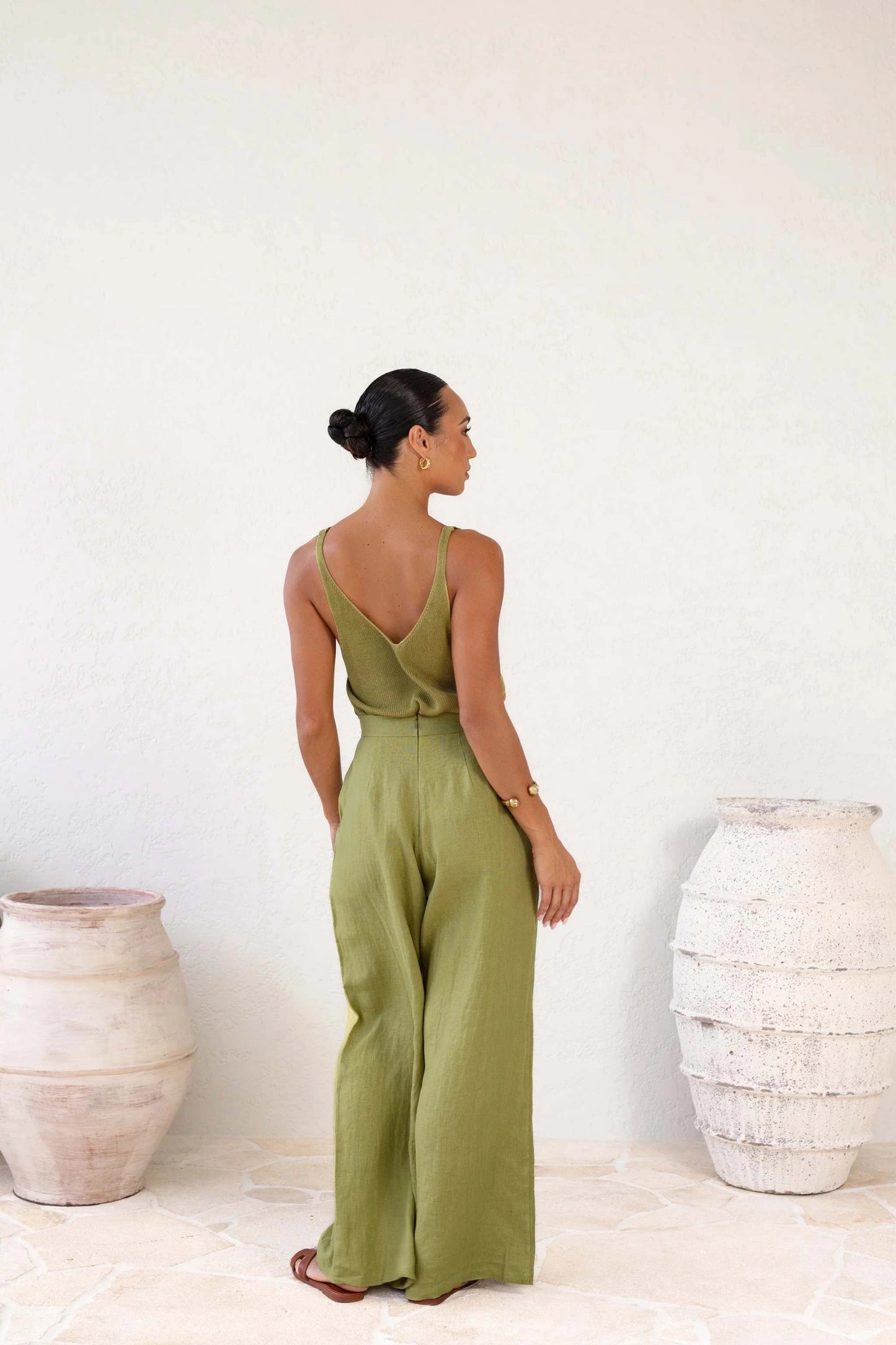 W.two - The Trulli Linen Trousers