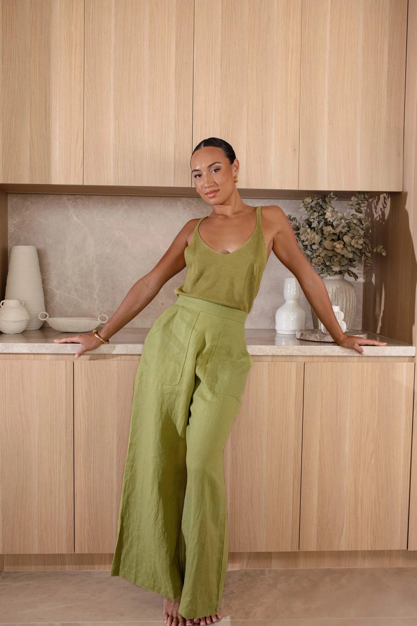 W.two - The Trulli Linen Trousers