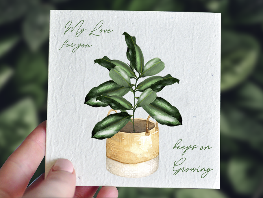 Love Keeps on Growing 'valentines Day' Gift Cards
