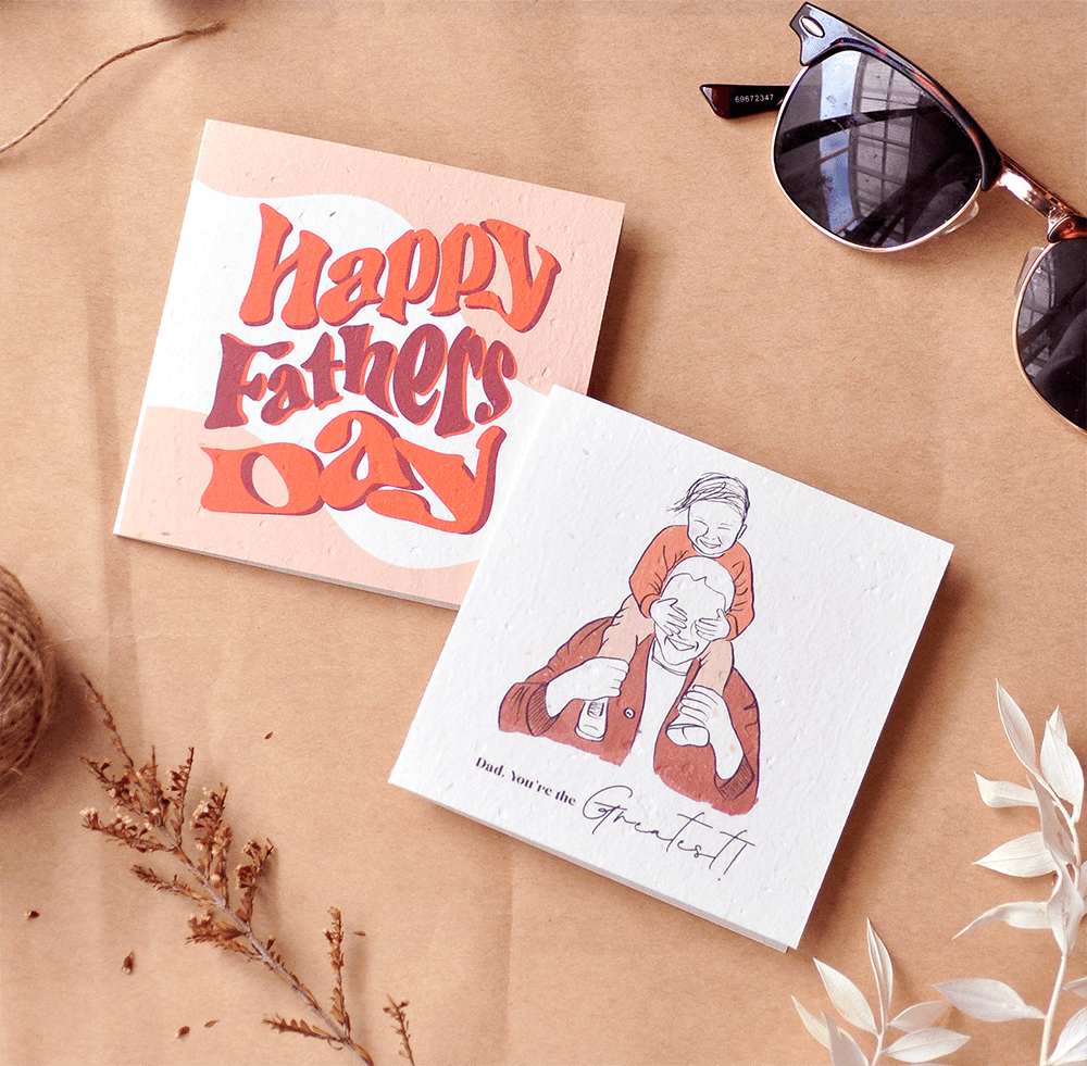Dad, You're the Greatest Plantable Greeting Card