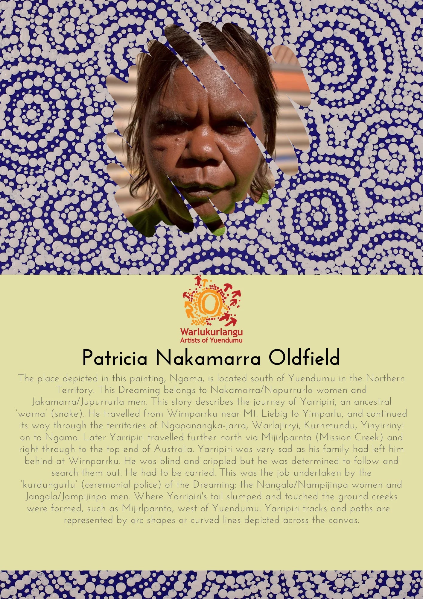 Outback Tails - Canvas Dog Lead - Ngama