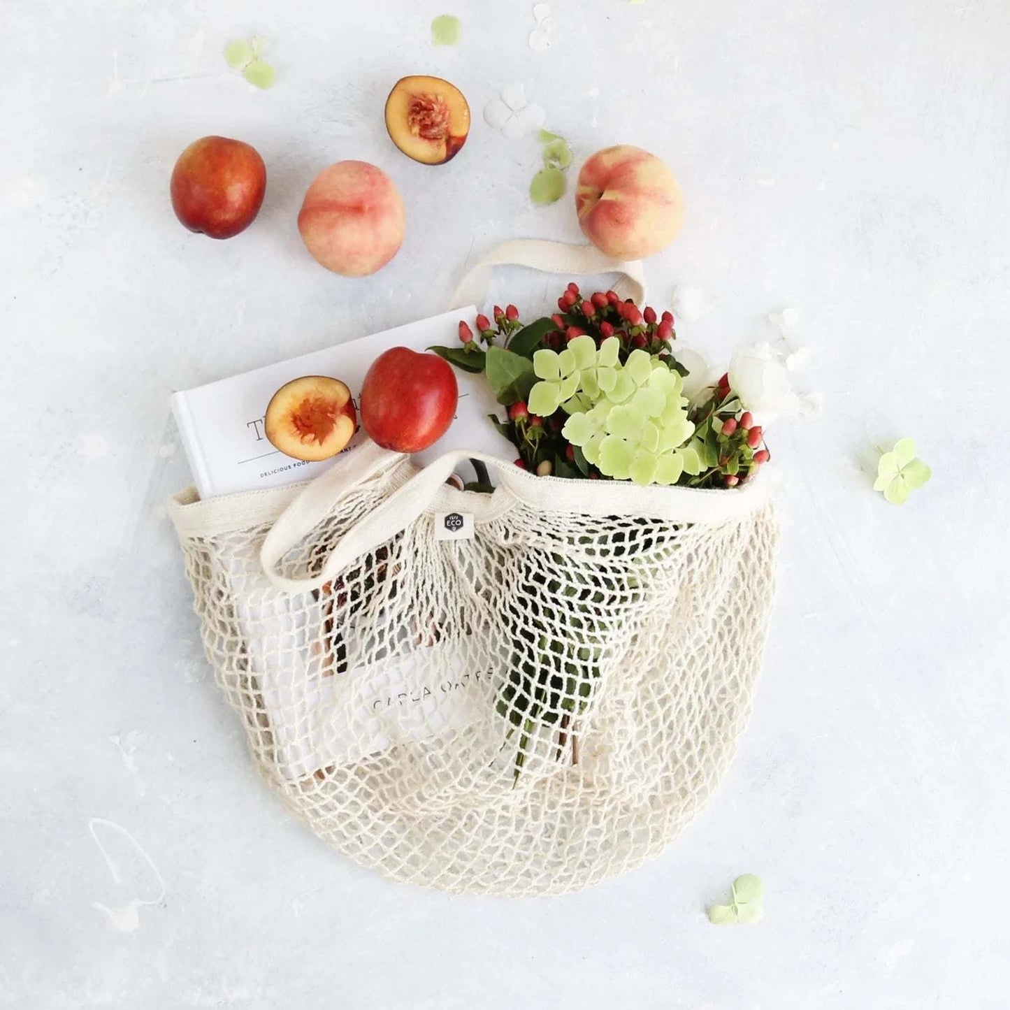 Ever Eco - Organic Cotton Net Tote Bag Short Handle