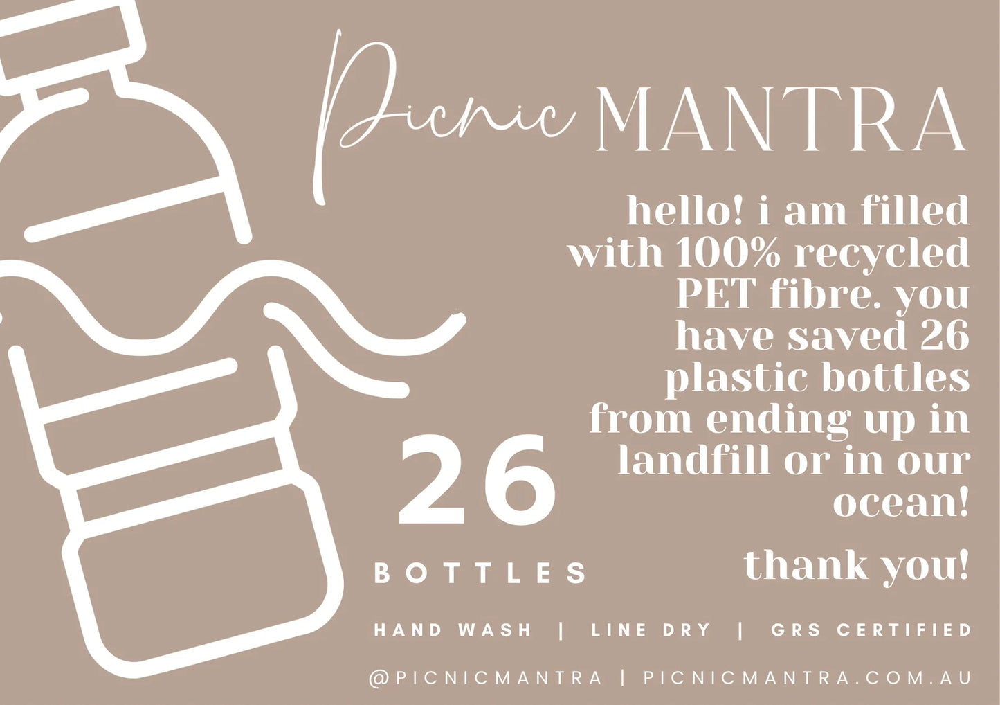 Picnic Mantra - Emily Scatter Cushion