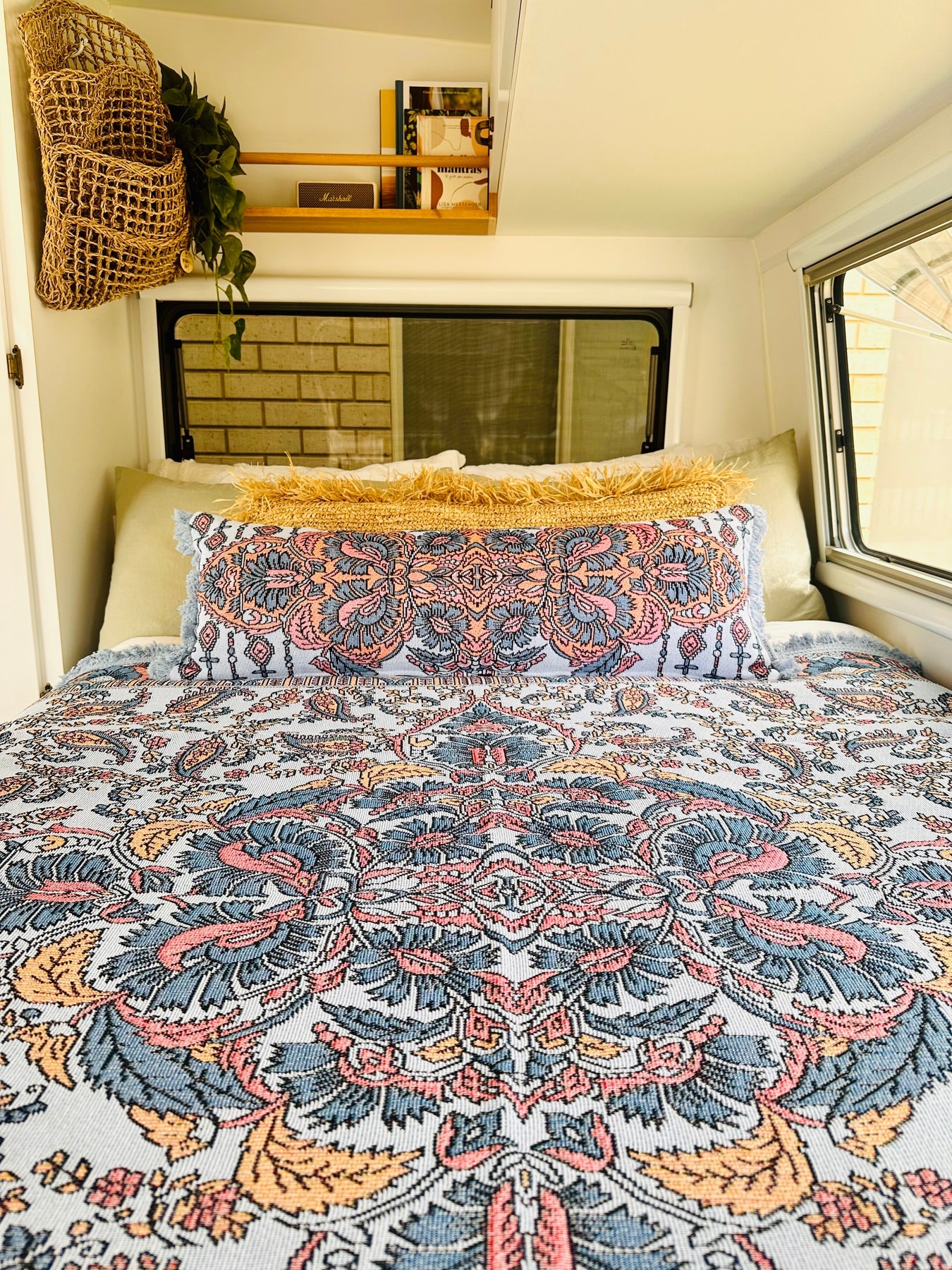 Picnic Mantra - Evie Oblong Cushion