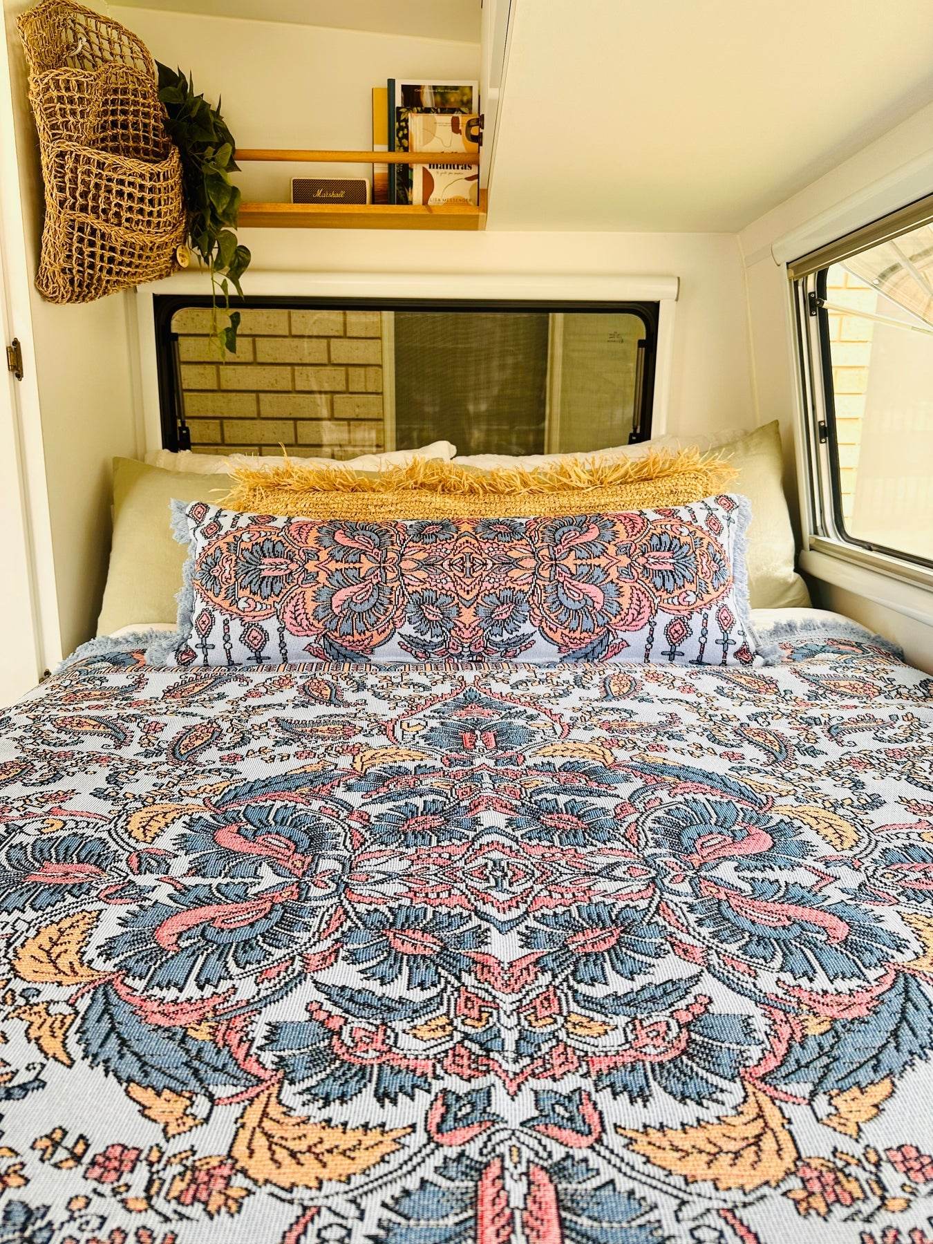 Picnic Mantra - Evie Oblong Cushion