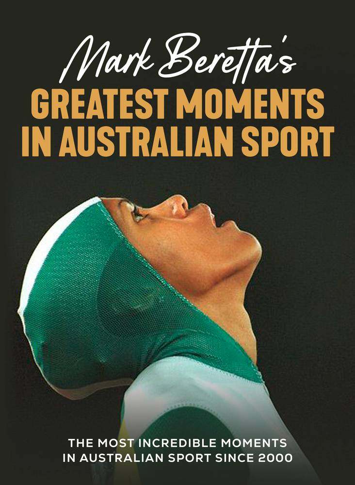 Mark Beretta's Greatest Moments in Australian Sport book cover.