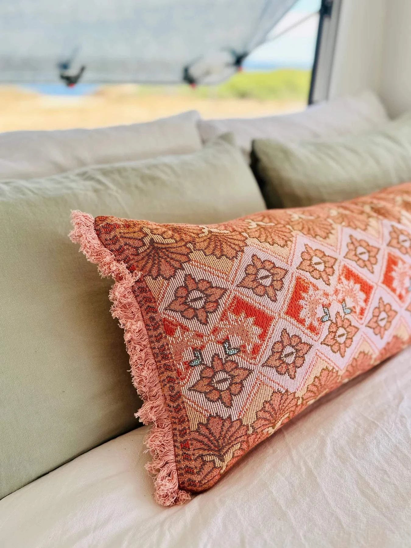Picnic Mantra - Emily Oblong Cushion