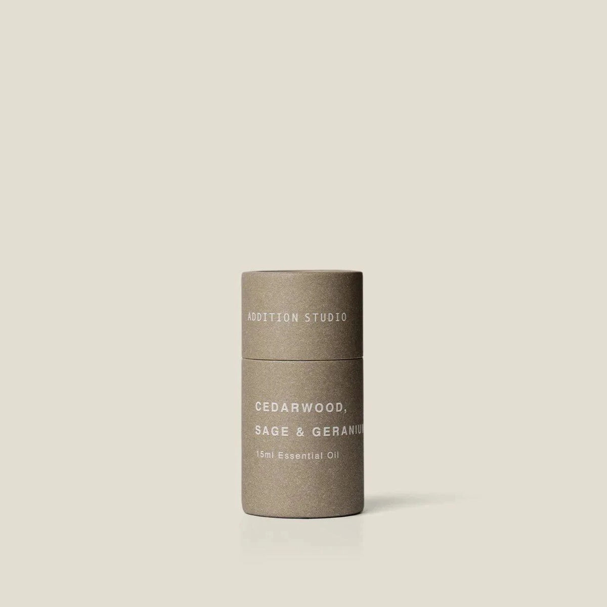 Addition Studio - Essential Oils: Cedarwood, Sage and Geranium