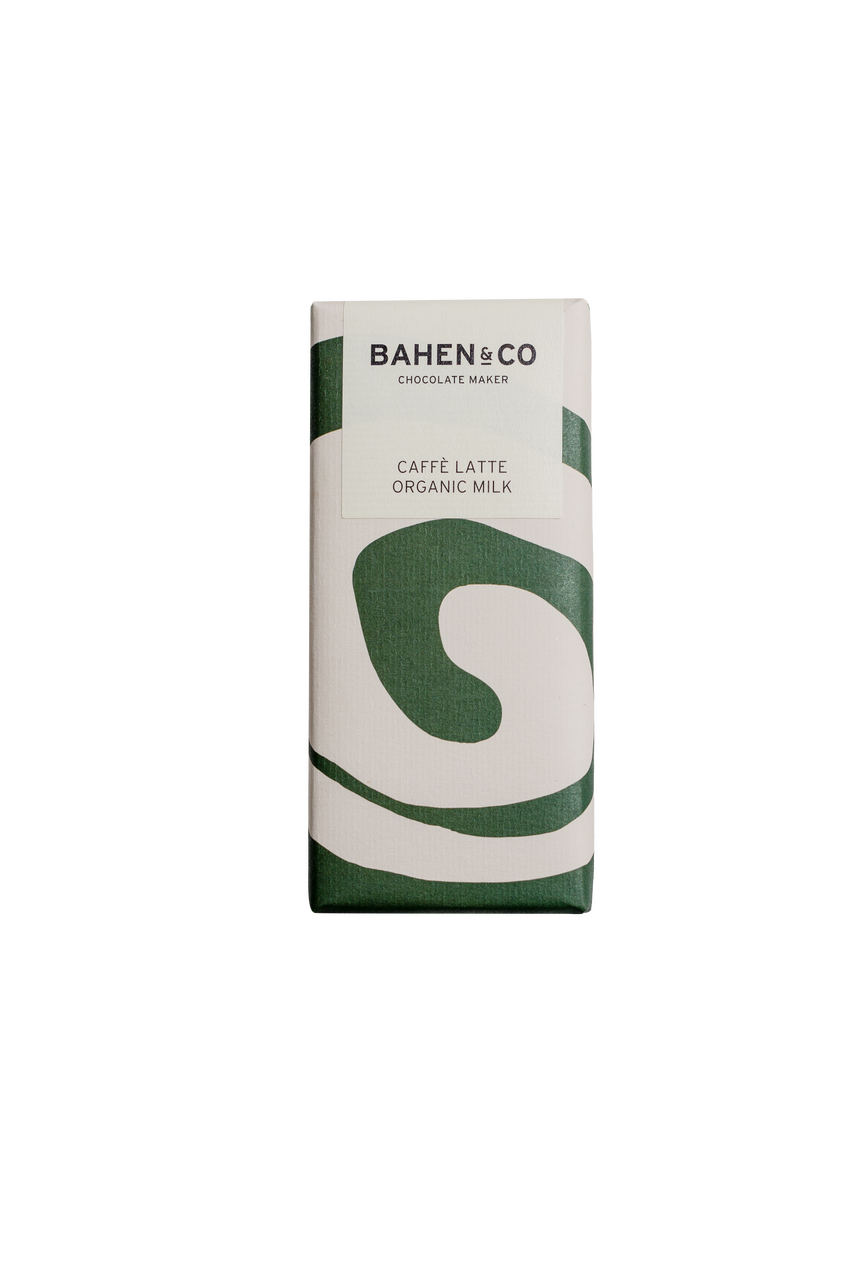 Bahen & Co - Caffe Latte Organic Milk Chocolate Bar