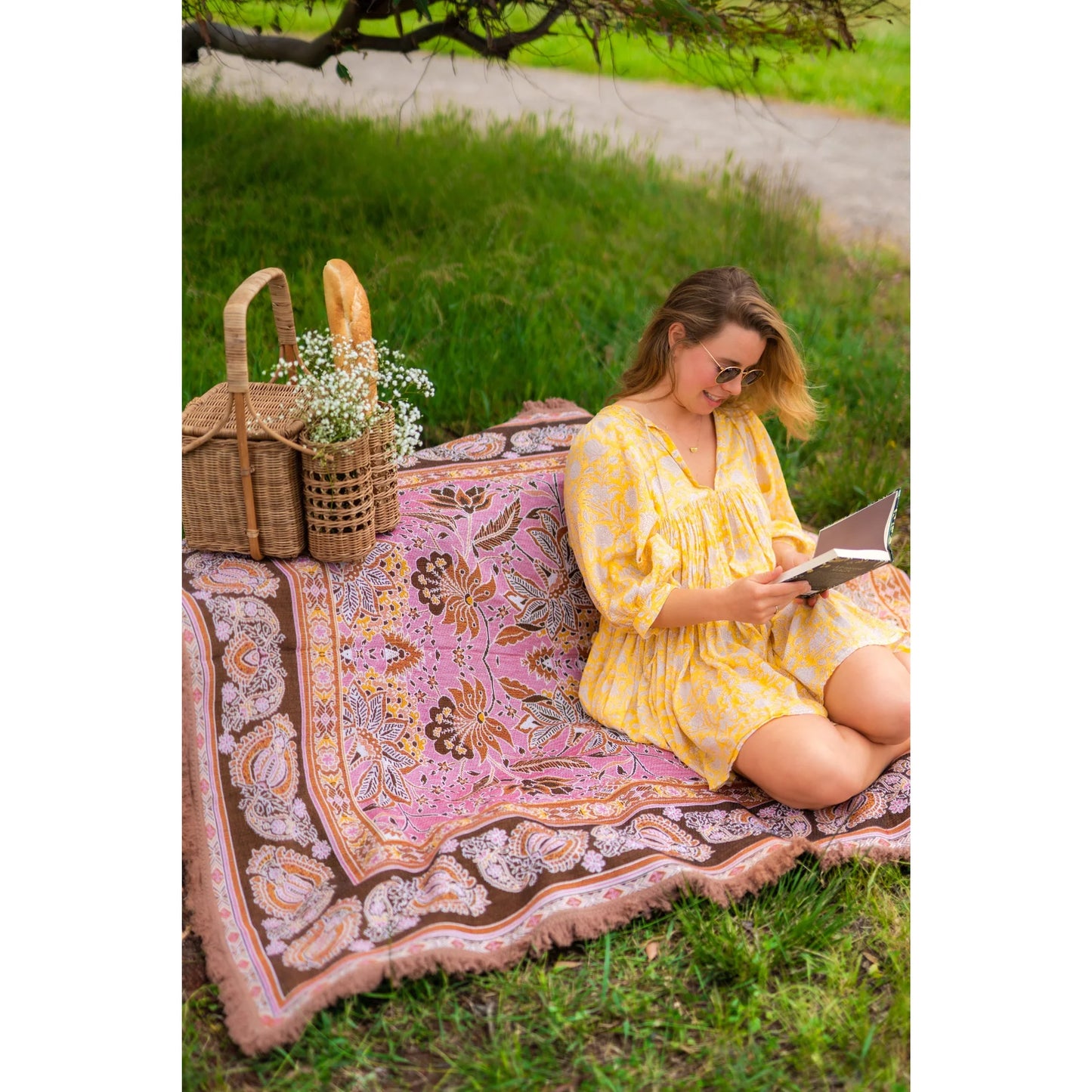 Picnic Mantra - Isla Picnic Rug/Woven Throw