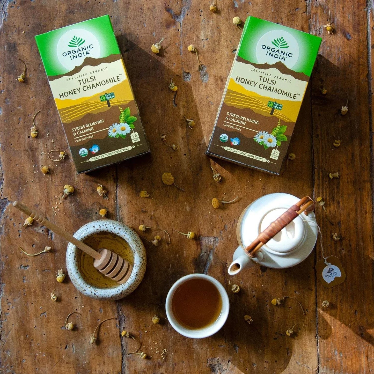 Organic India - Tulsi Honey Chamomile