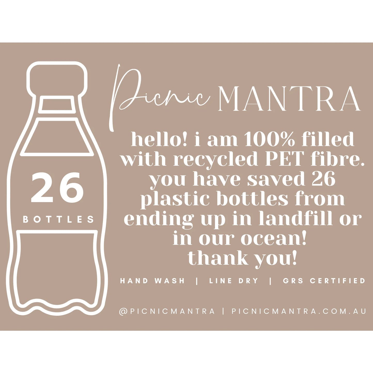 Picnic Mantra - Mila Scatter Cushion