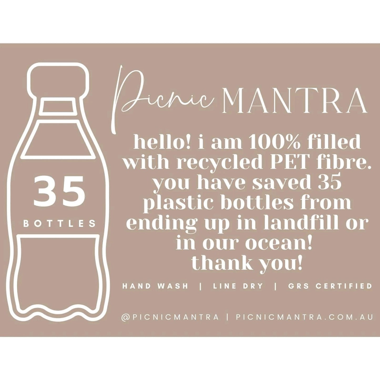 Picnic Mantra - Avalene Oblong Cushion