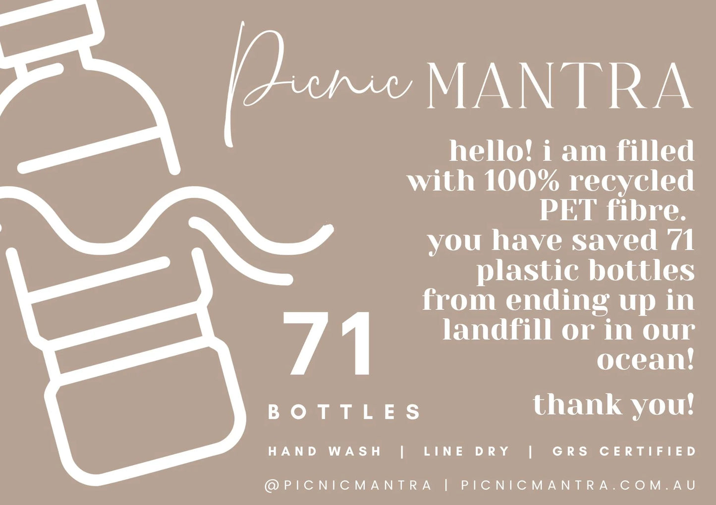 Picnic Mantra - Evie Floor Cushion