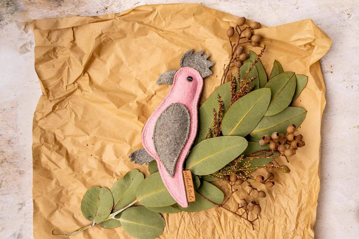 Outback Tails - Outback felt toy - Gertie Galah