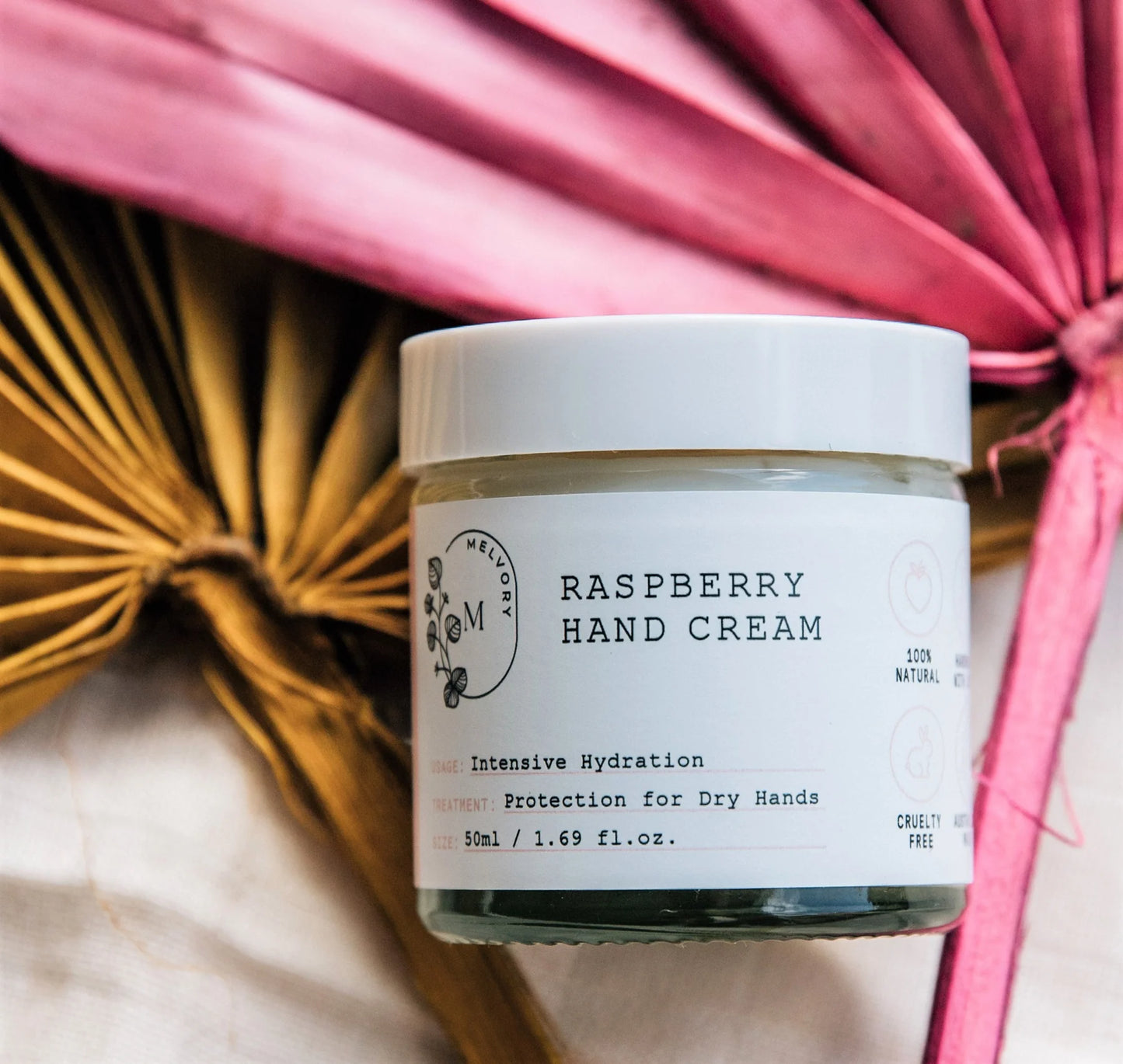 Melvory - Raspberry Hand Cream