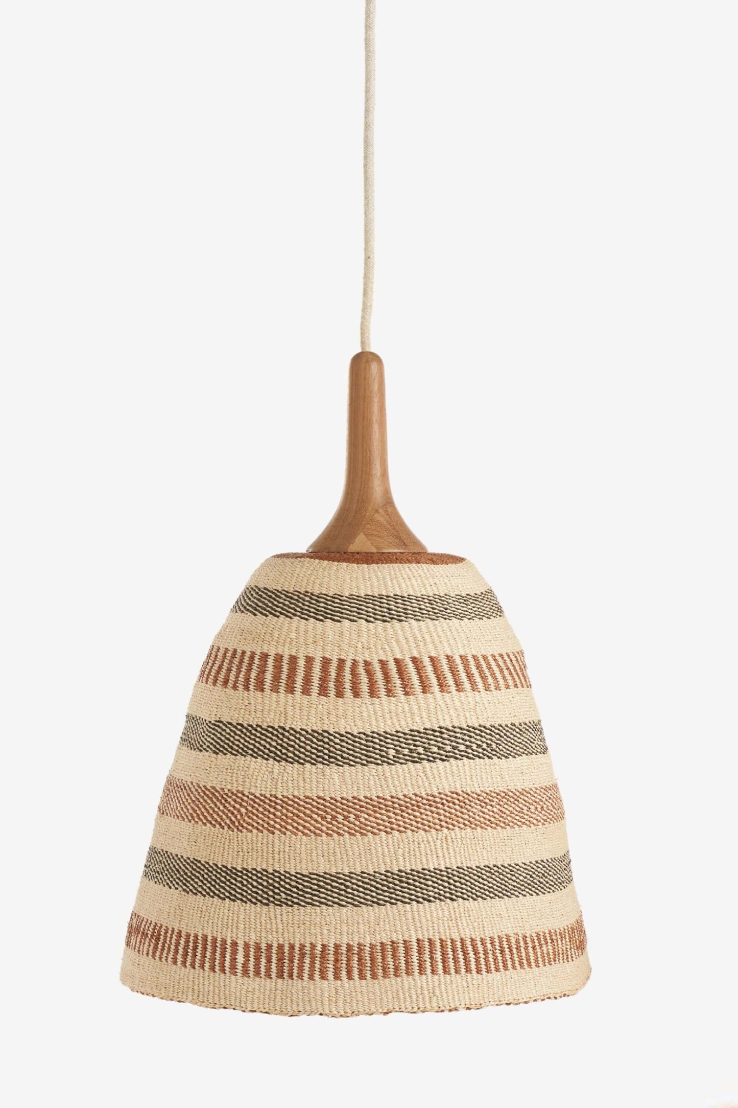 Her Hands - Bespoke Woven Pendant Lights (Nomadic Collection)