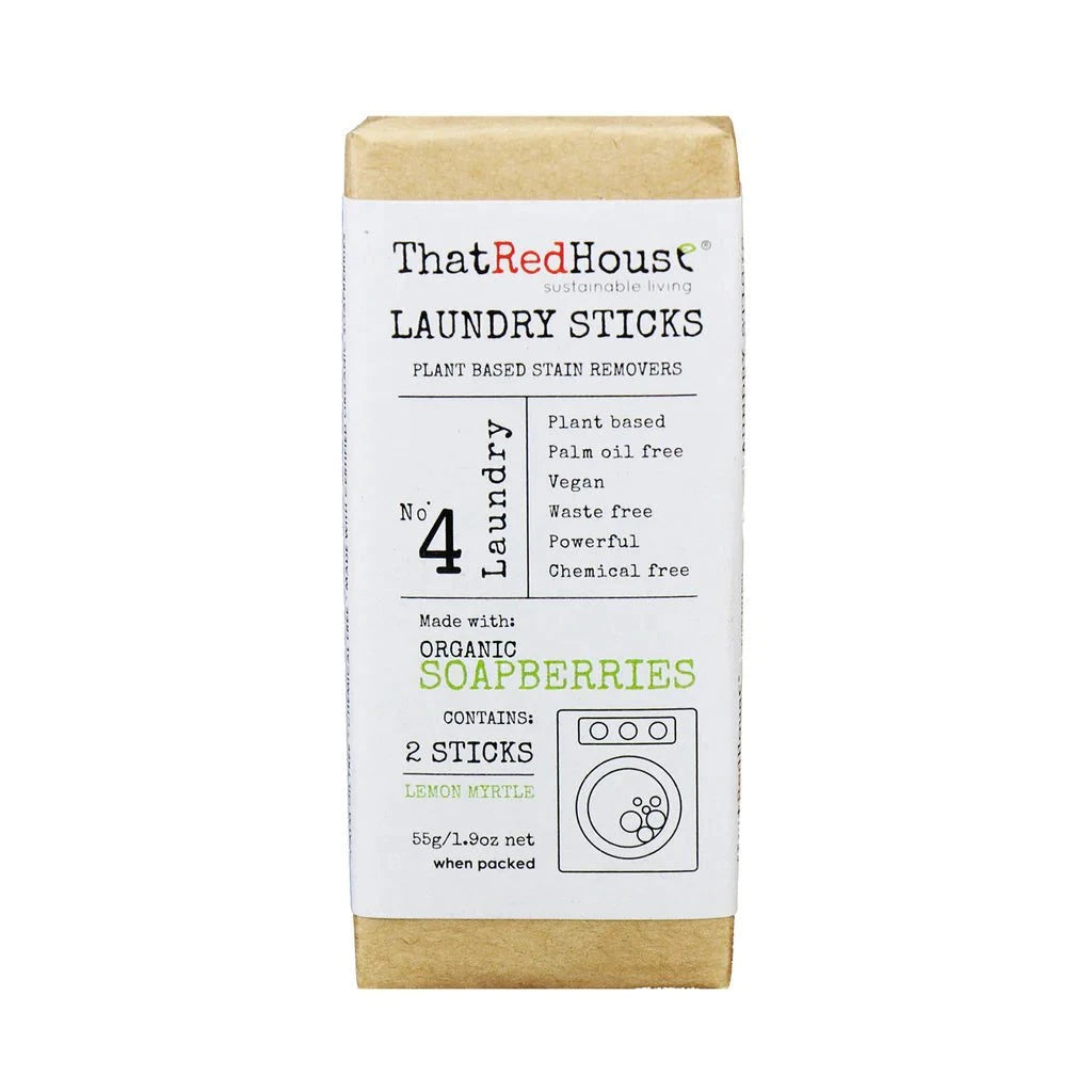 That Red House - Plant Based Stain Remover Laundry Sticks, 2 pack