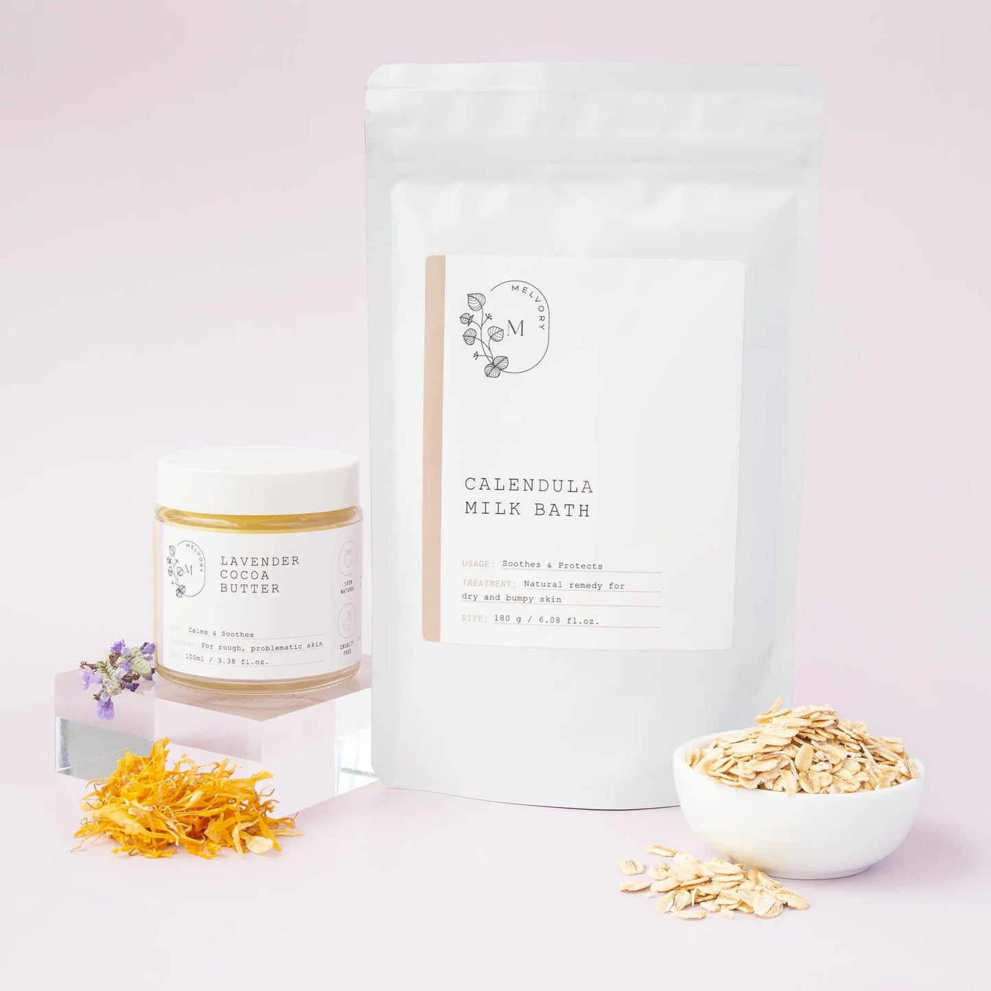Melvory - Calendula Golden Milk Bath