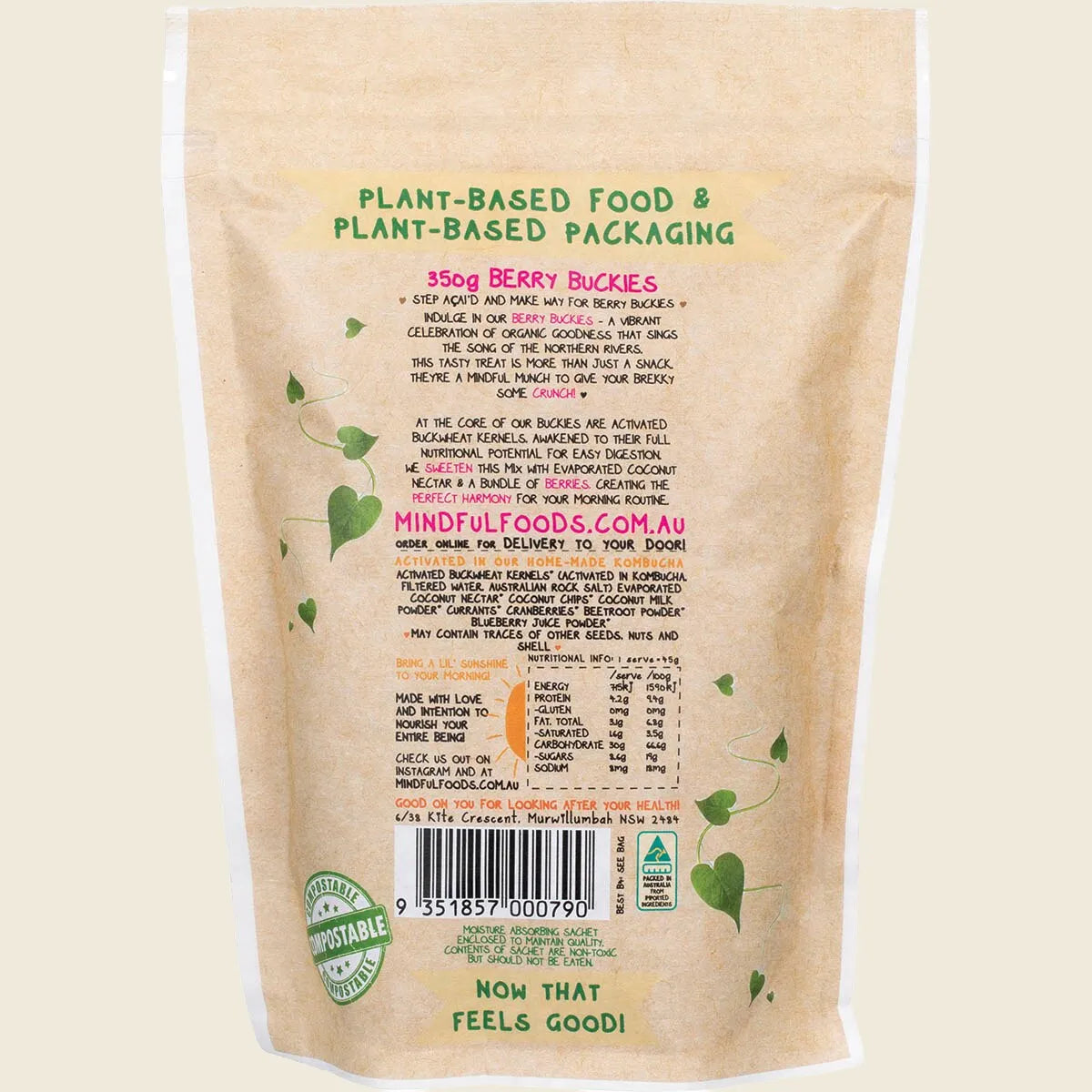 Mindful Foods - Berry Buckies