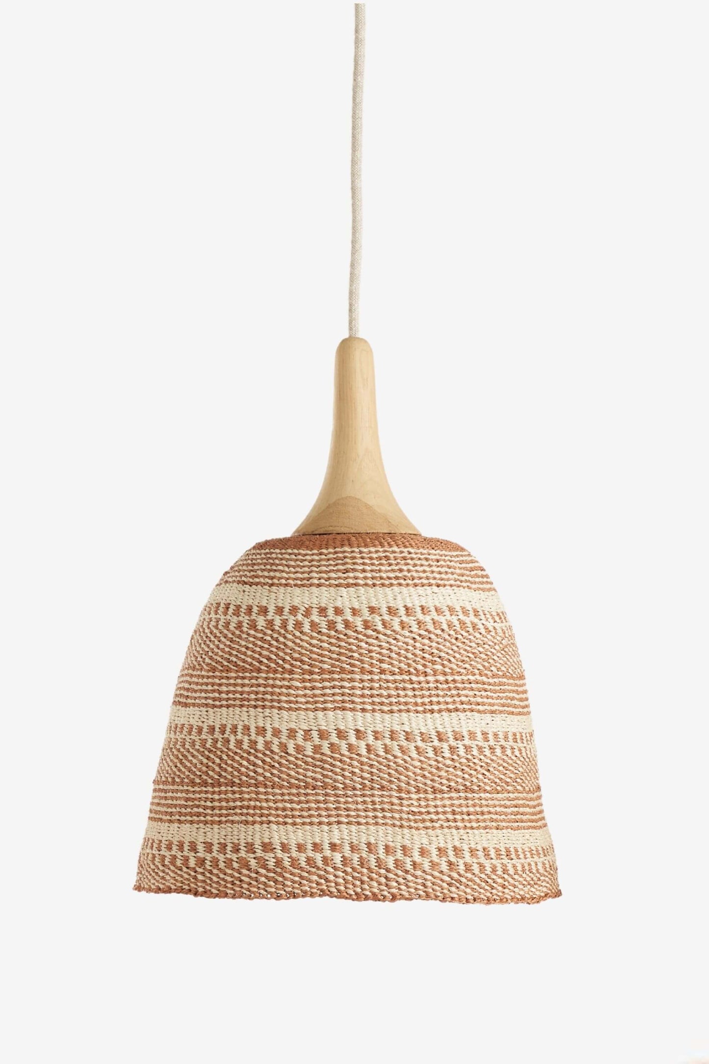 Her Hands - Bespoke Woven Pendant Lights (Caramel Collection)