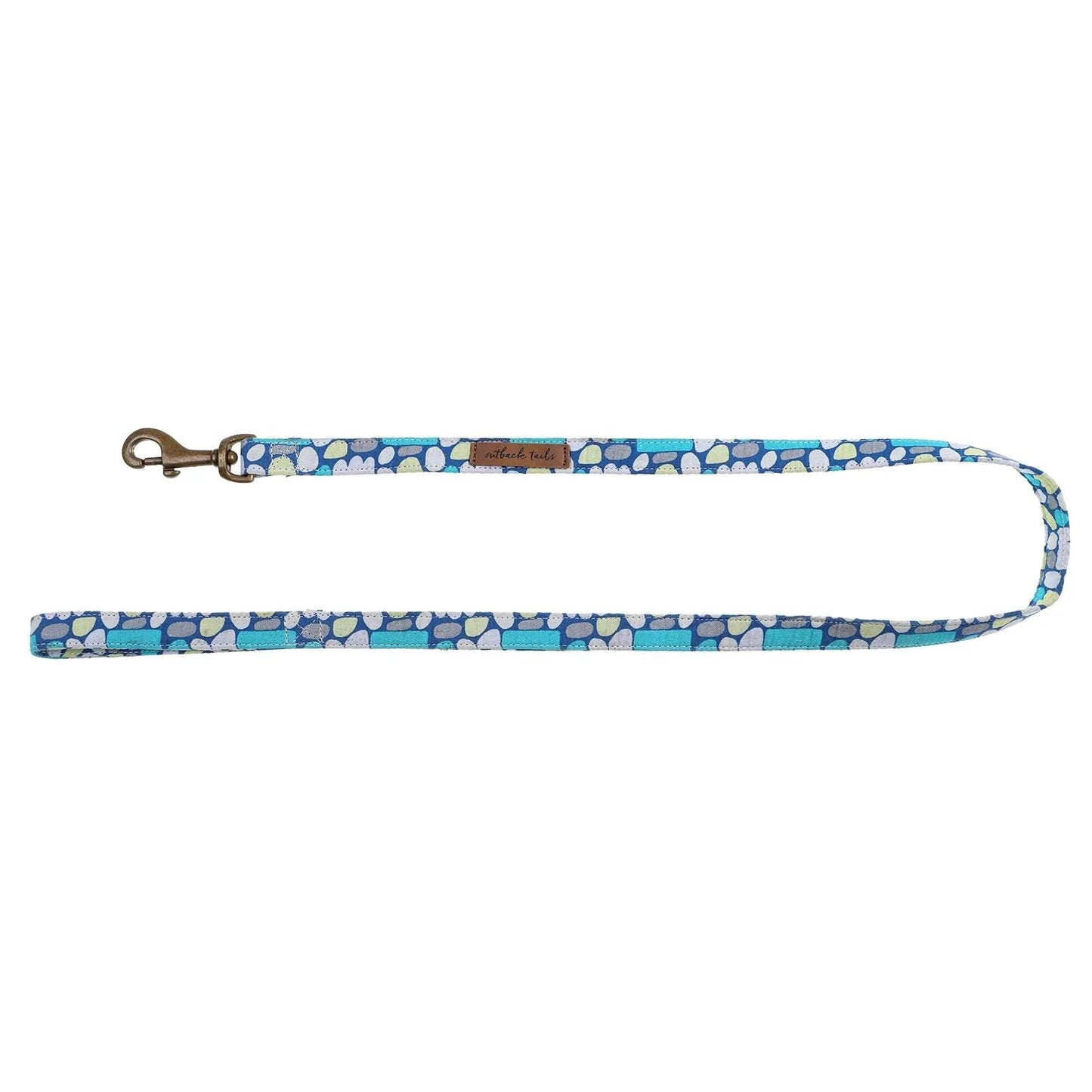 Outback Tails - Cavas Dog Lead - Puli Puli Blue