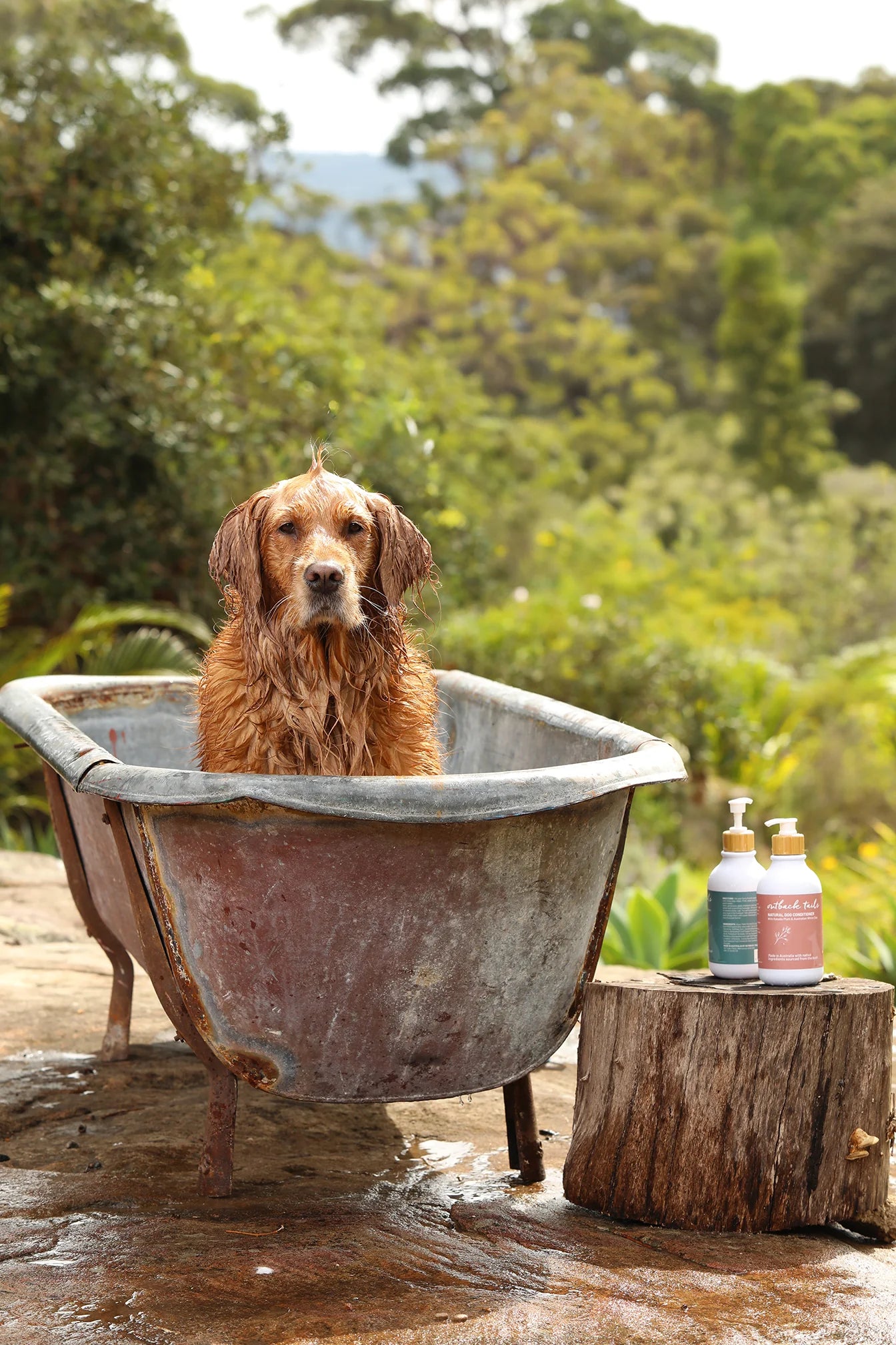 Outback Tails - Natural Dog Conditioner with Kakadu plum and Australian white clay