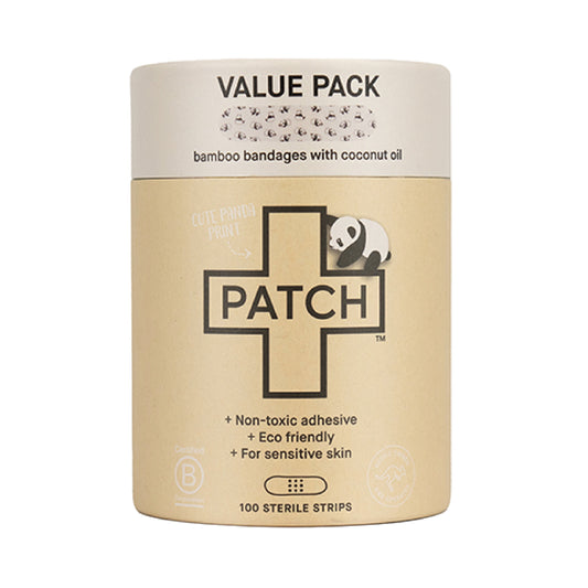Patch - 100 Panda Bamboo Bandages Value Pack
