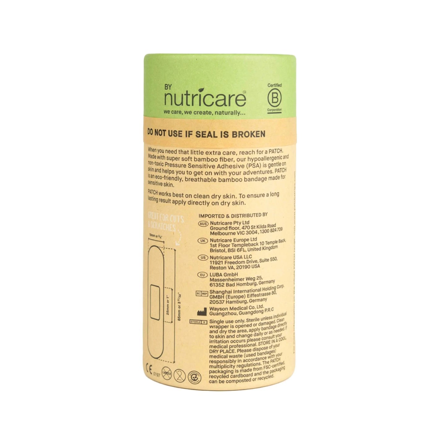 Patch - Natural Bamboo Bandages