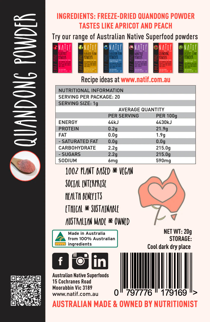 Natif - Quandong Powder - 20g