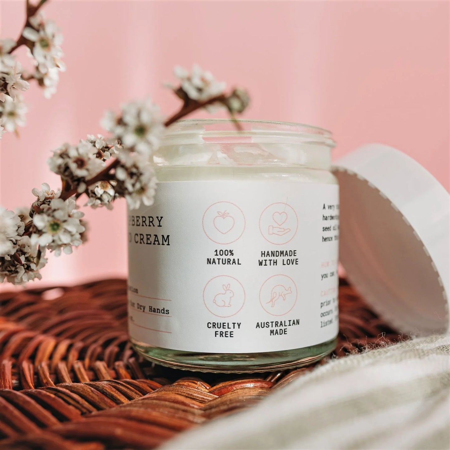 Melvory - Raspberry Hand Cream