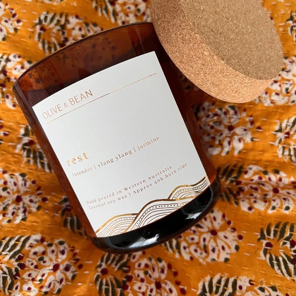Olive & Bean - Rest candle