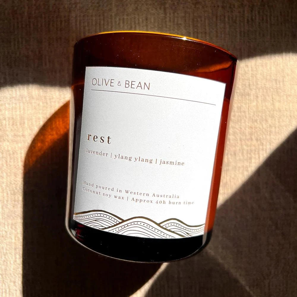 Olive & Bean - Rest candle