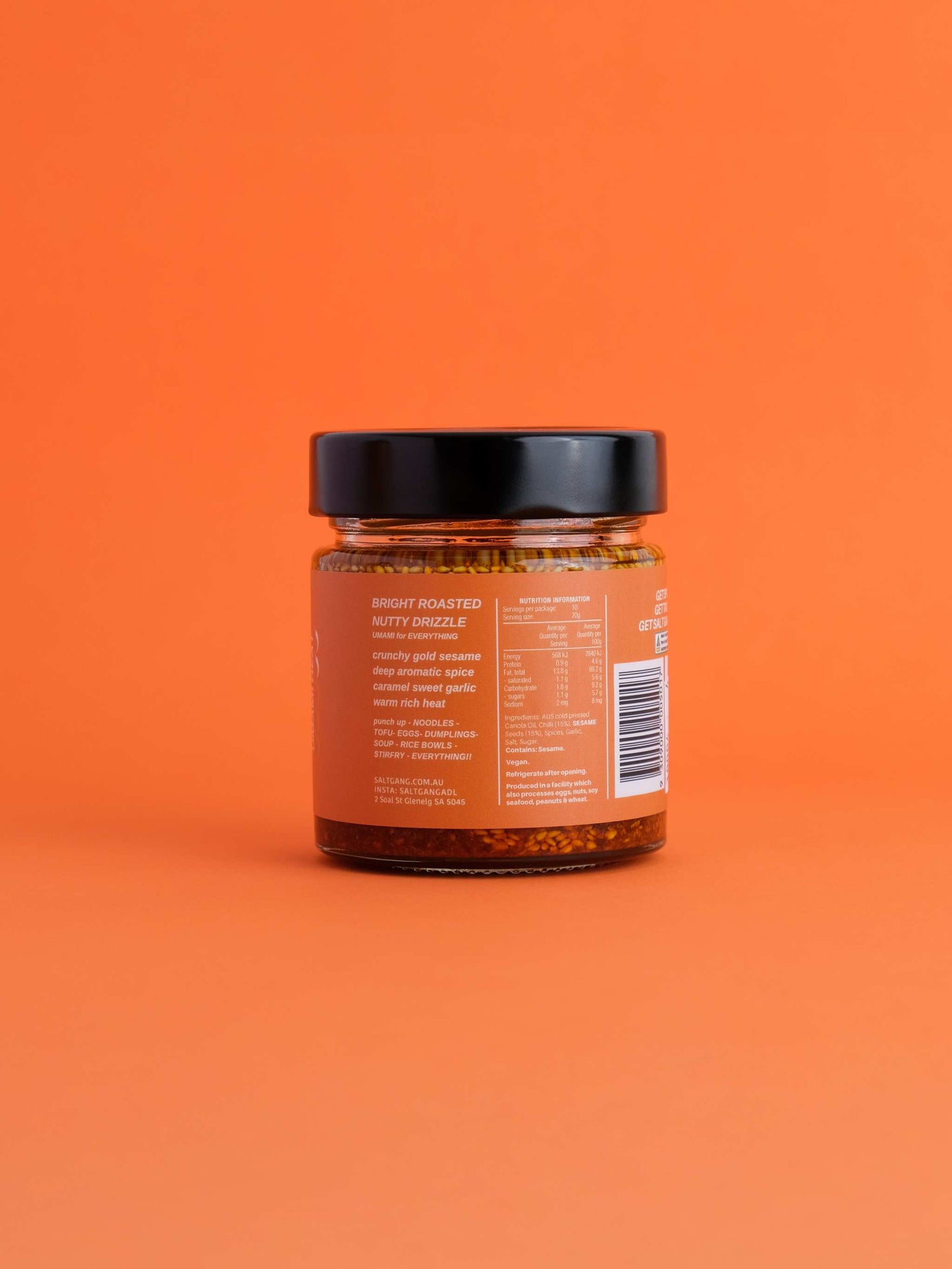 Salt Gang - Roasted Sesame Chilli Oil