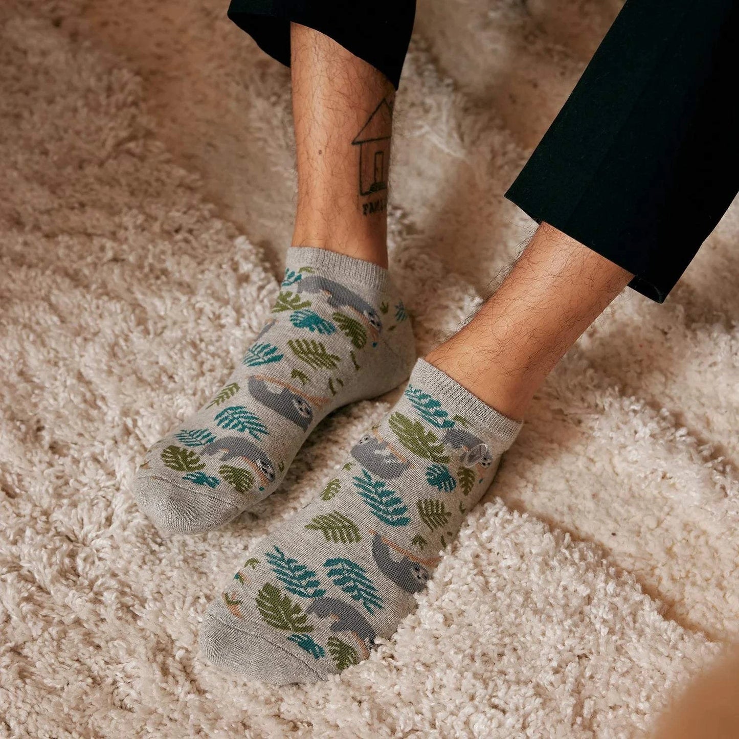 Conscious Step - Pair: Socks that protect sloths (ankle)