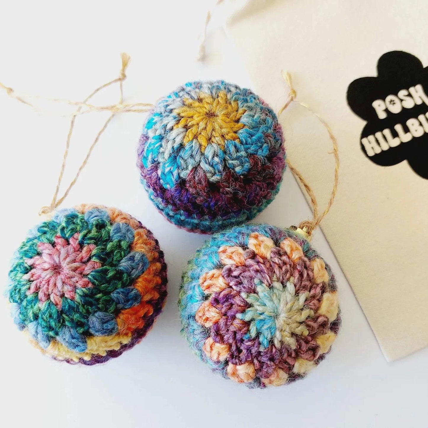 PoshHillbilly - Upcycled Christmas Baubles