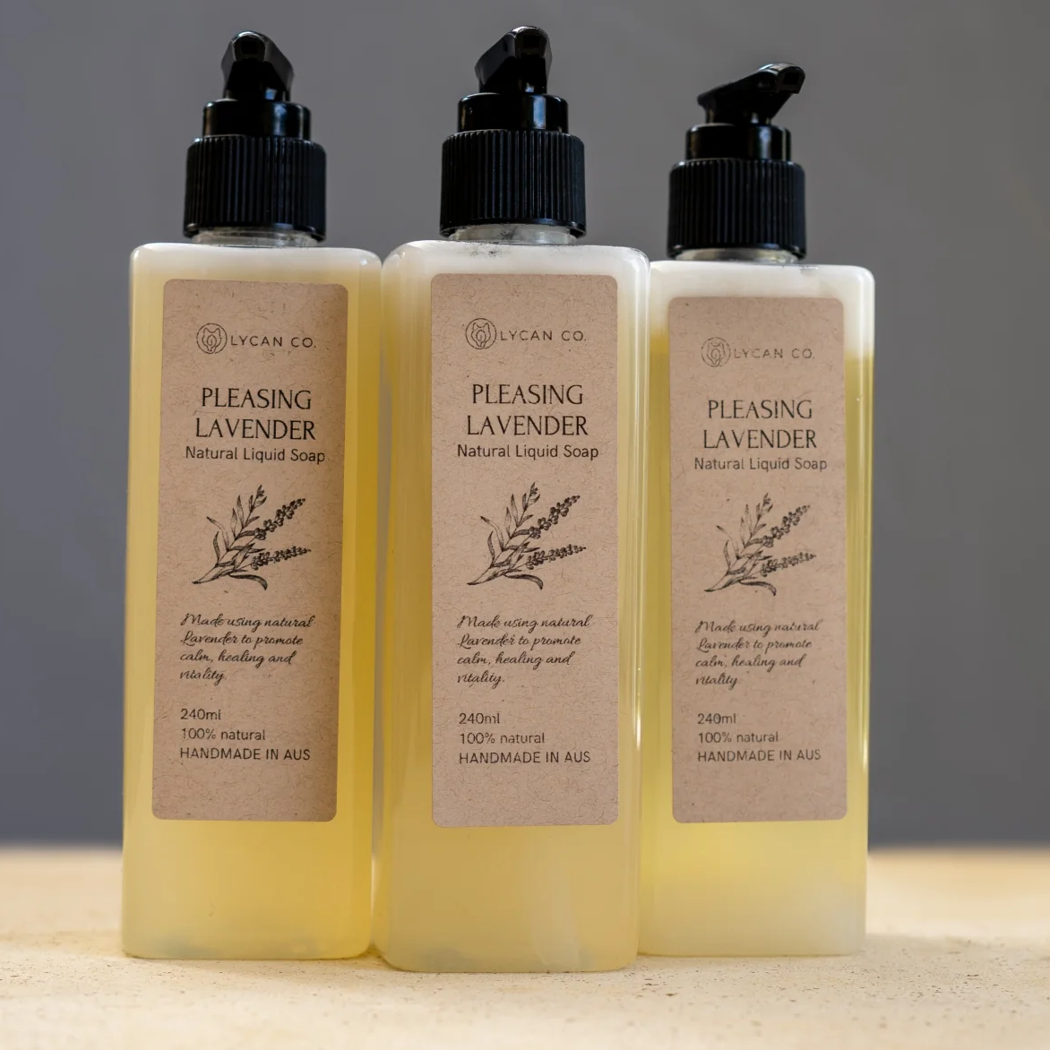 Lycan Co - Pleasing Lavender Liquid Soap