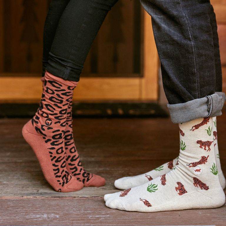 Conscious Step - Pair: Socks that protect cheetahs