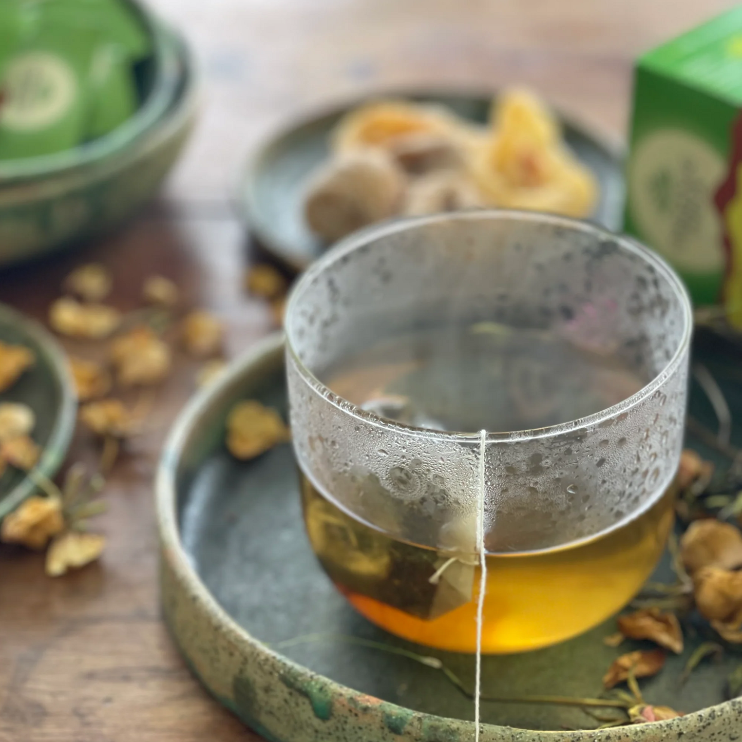 Organic India - Tulsi AshwagandhaAyurveda’s Hero & Heroine, two double acting adaptogenic herbs help bring us into daily balance, fall asleep & rest deeply & then giving us a little mornOrganic India