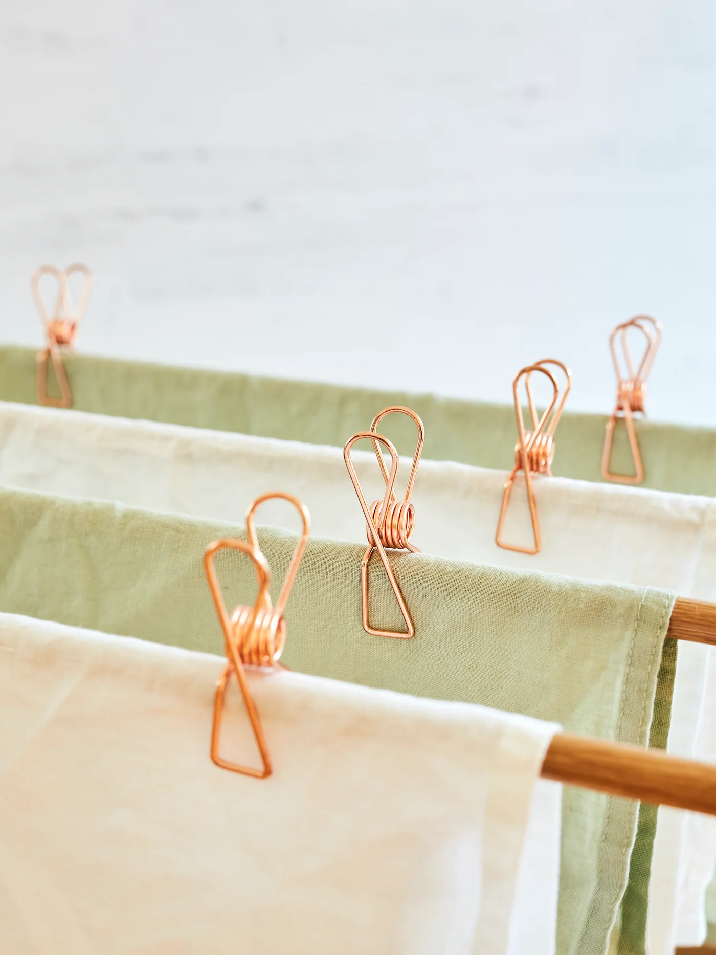 The Conscious Store - Rose Gold Stainless Steel Pegs (Set of 20)