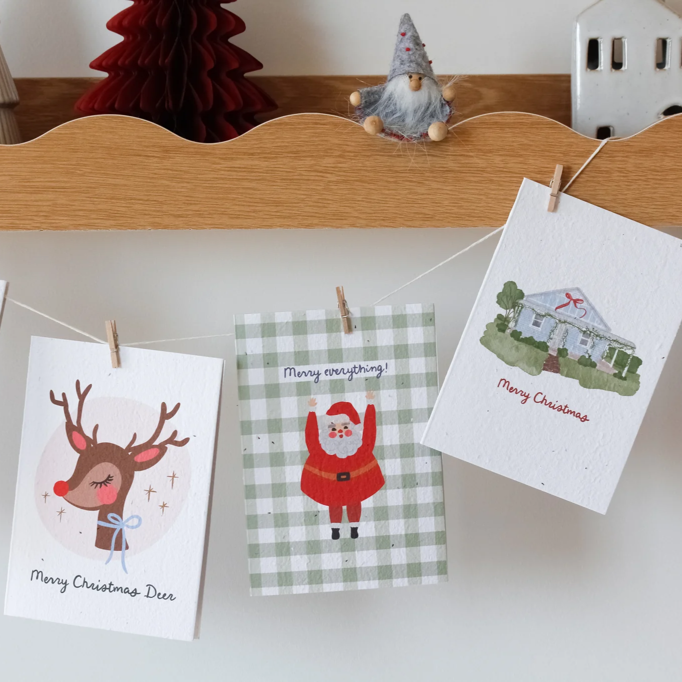 Hello Petal - Merry Everything! Plantable Card
