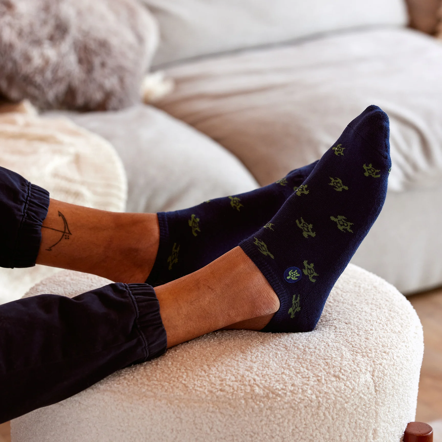 Conscious Step - Pair: Socks that support Turtles (ankle)