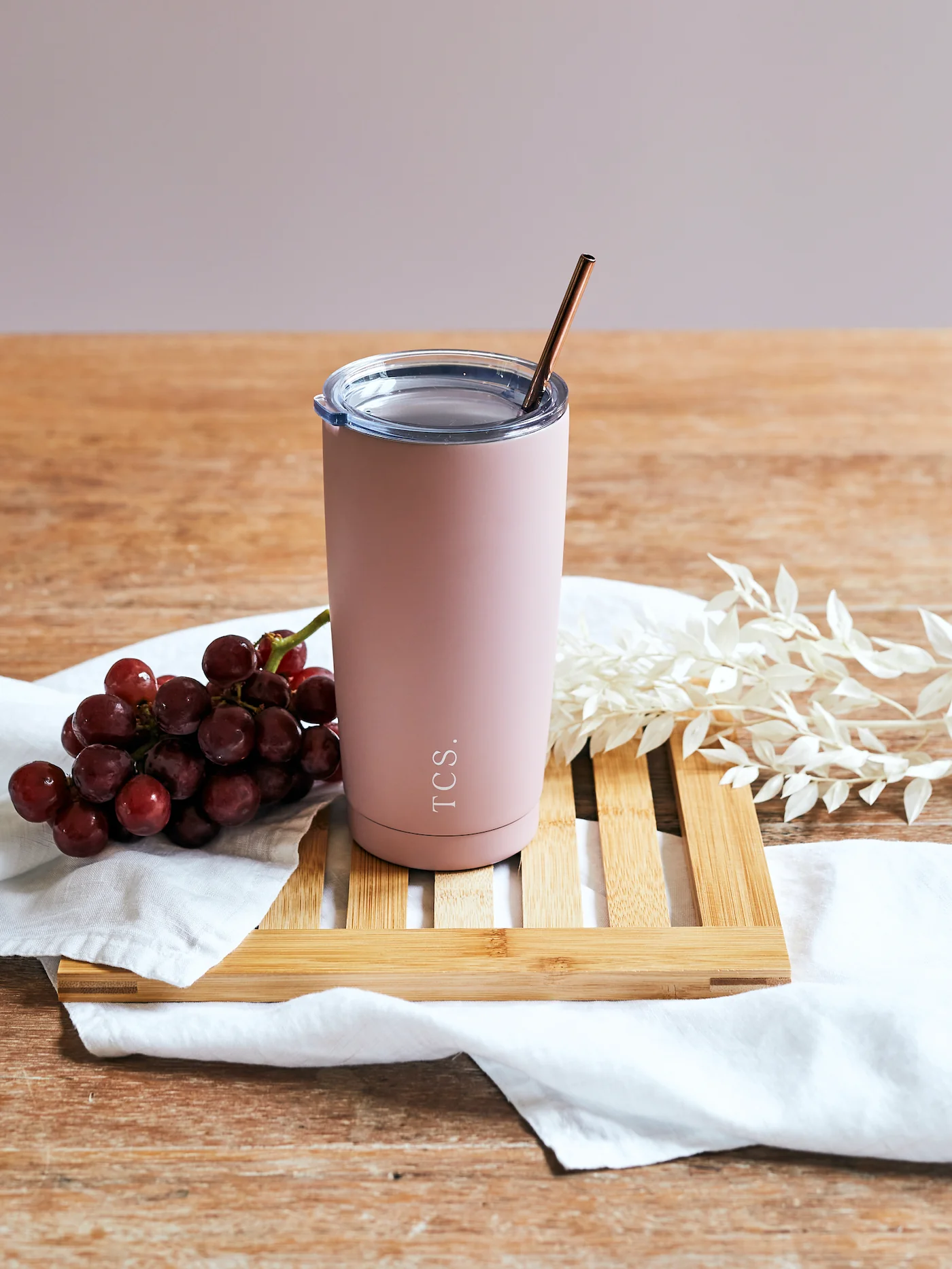 The Conscious Store - Insulated Smoothie Cup with Straw