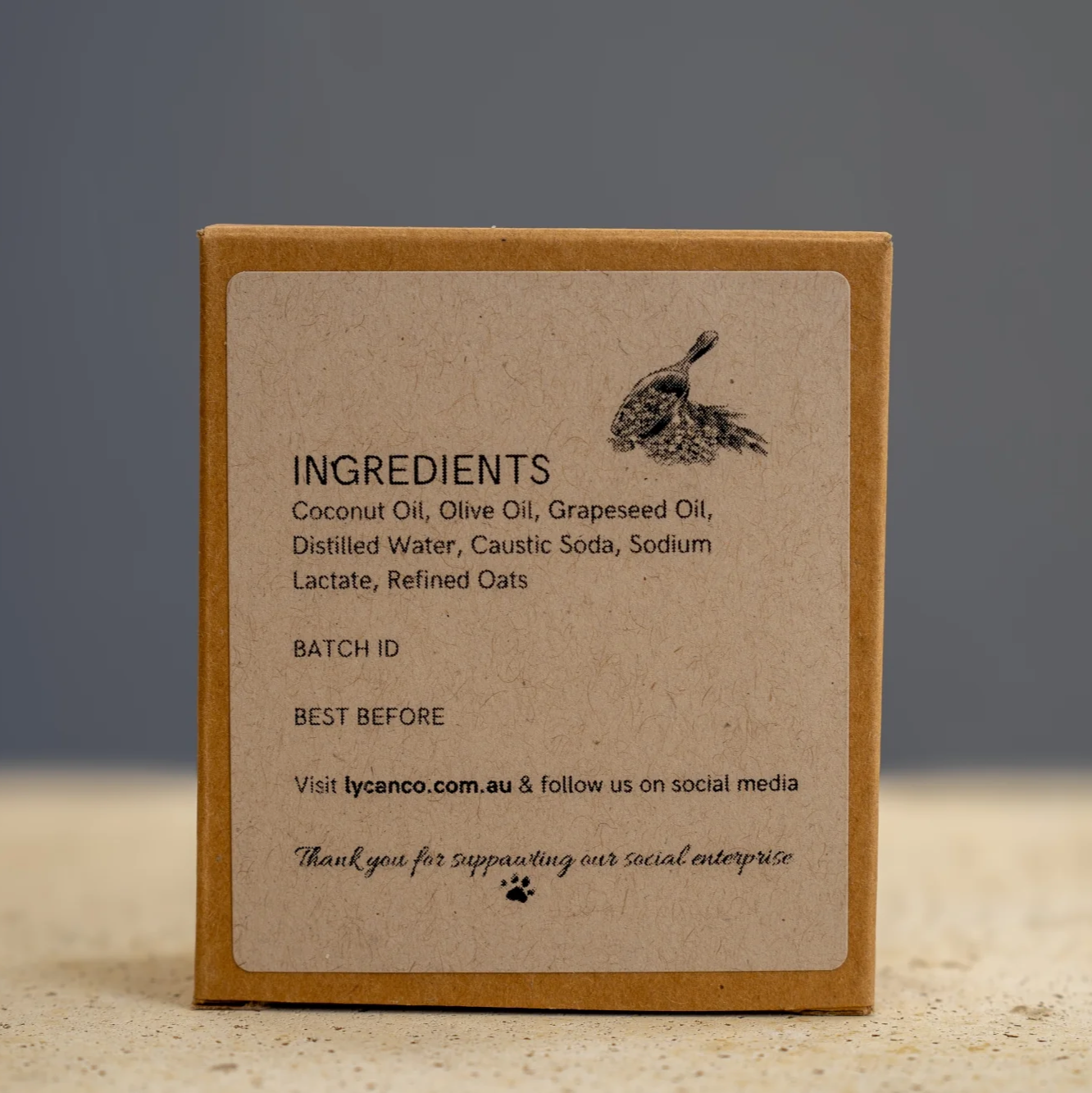 Lycan Co - Oatmeal Pet Positive Shampoo Bar