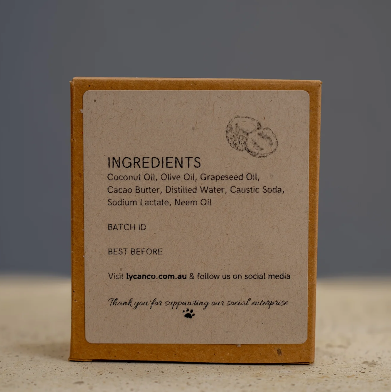 Lycan Co - Neem and Coconut Pet Positive Shampoo Bar