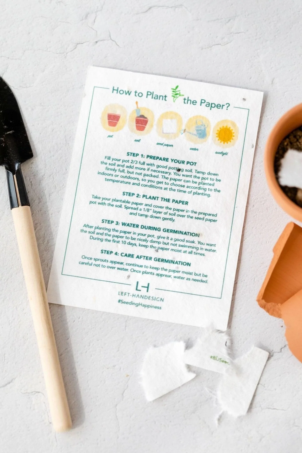 Left-Handesign | BĪJ Gift Tags, Set of 8