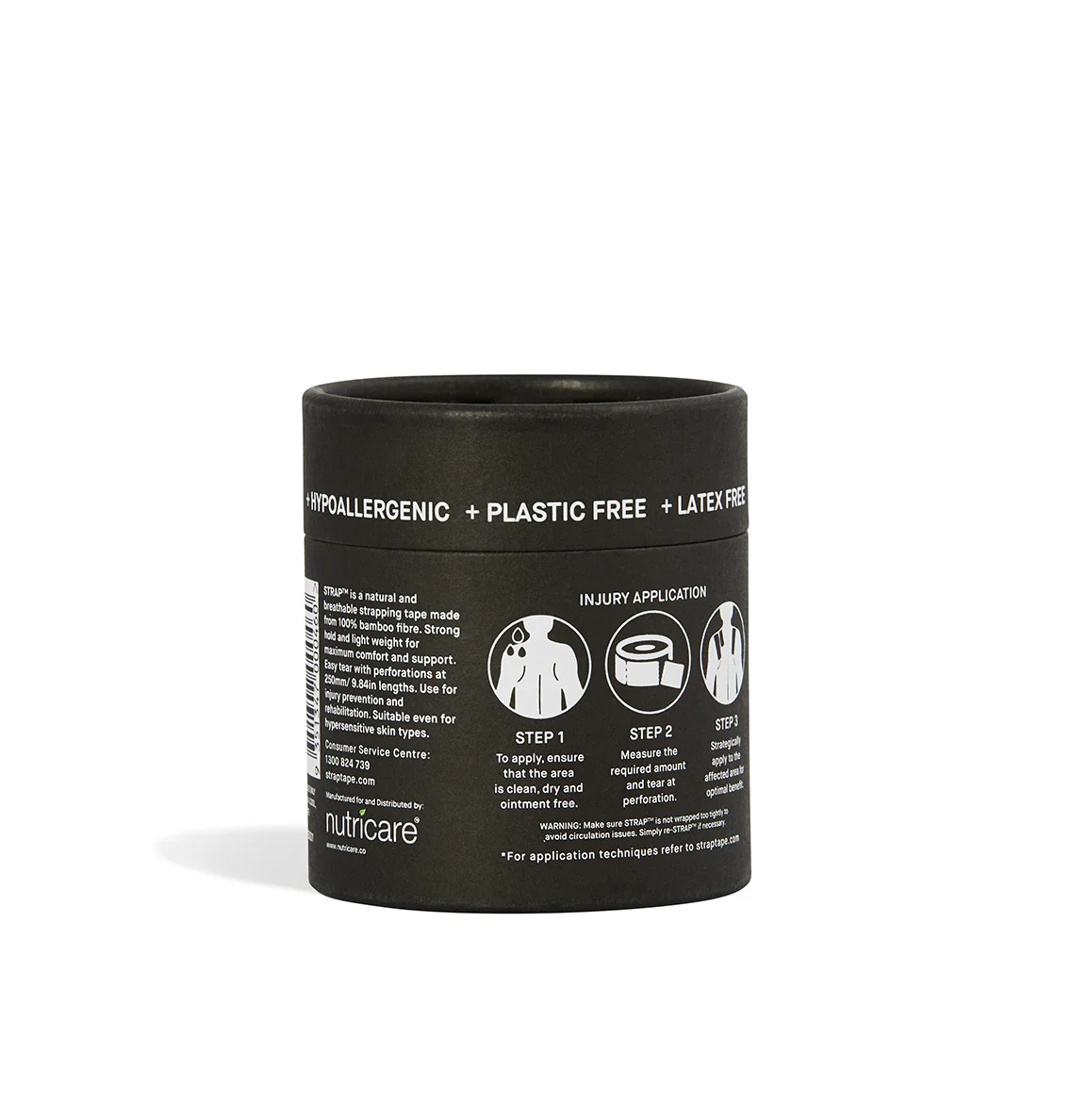 Patch - Black Bamboo Body Tape - 5m